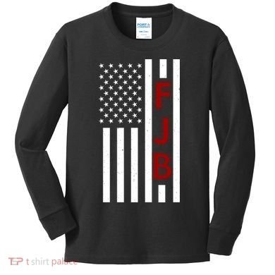 FJB American Flag Kids Long Sleeve Shirt