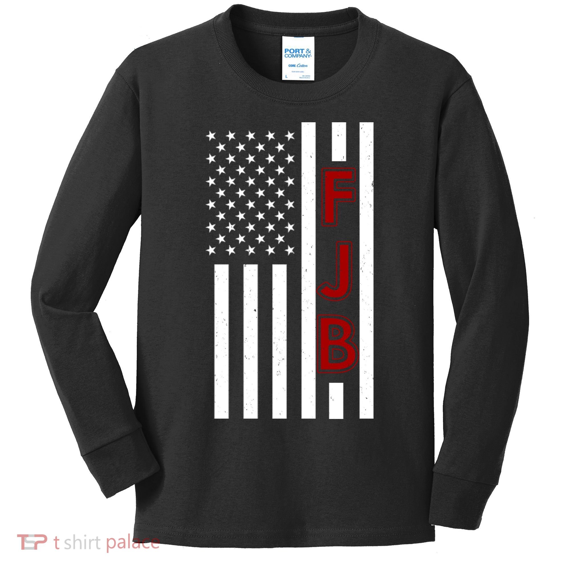FJB American Flag Kids Long Sleeve Shirt