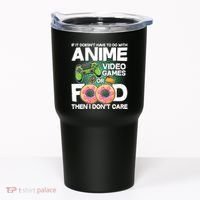 Funny Anime Food And Video Games Tumbler thumb 0