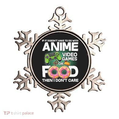 Funny Anime Food And Video Games Ornament