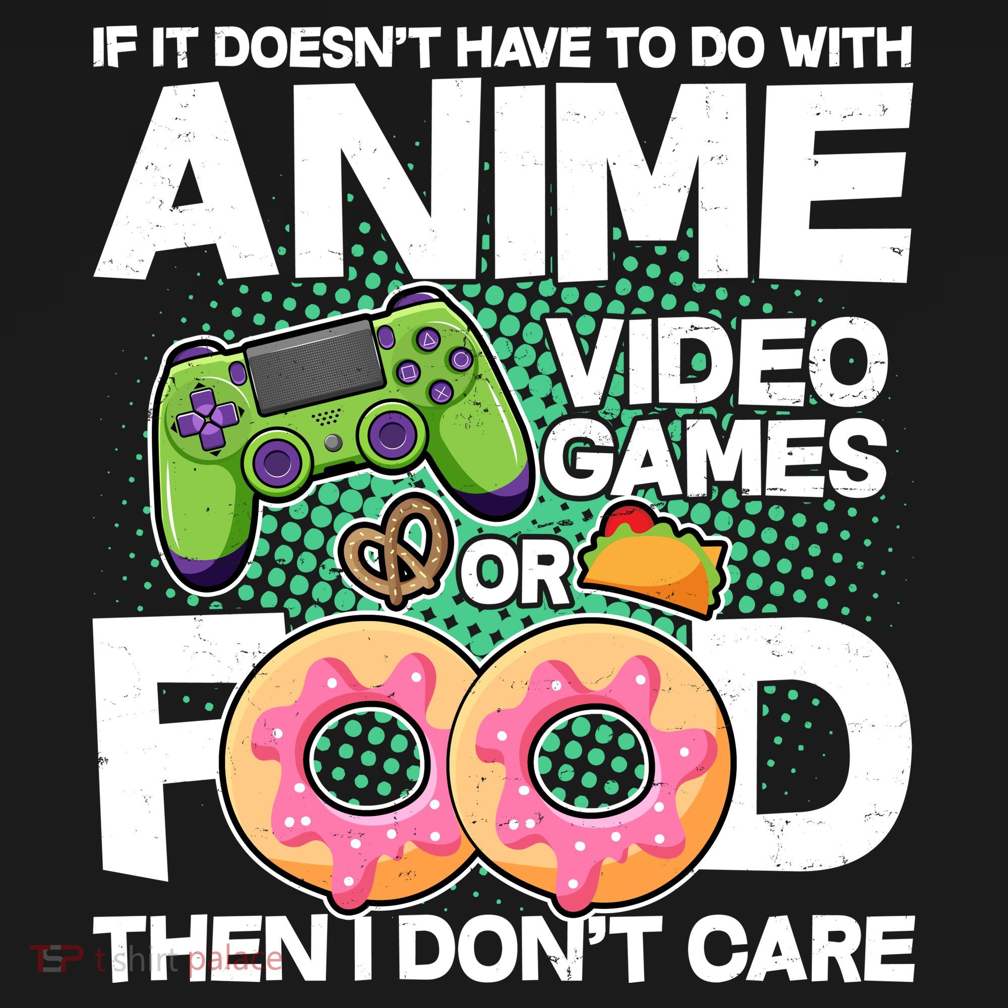 Funny Anime Food And Video Games Ornament