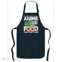 Funny Anime Food And Video Games Apron thumb 0