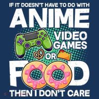 Funny Anime Food And Video Games Women's Hoodie thumb 2