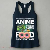 Funny Anime Food And Video Games Women's Tank Top thumb 3