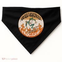 Frogs Against Fascism USA-Made Doggie Bandana thumb 0