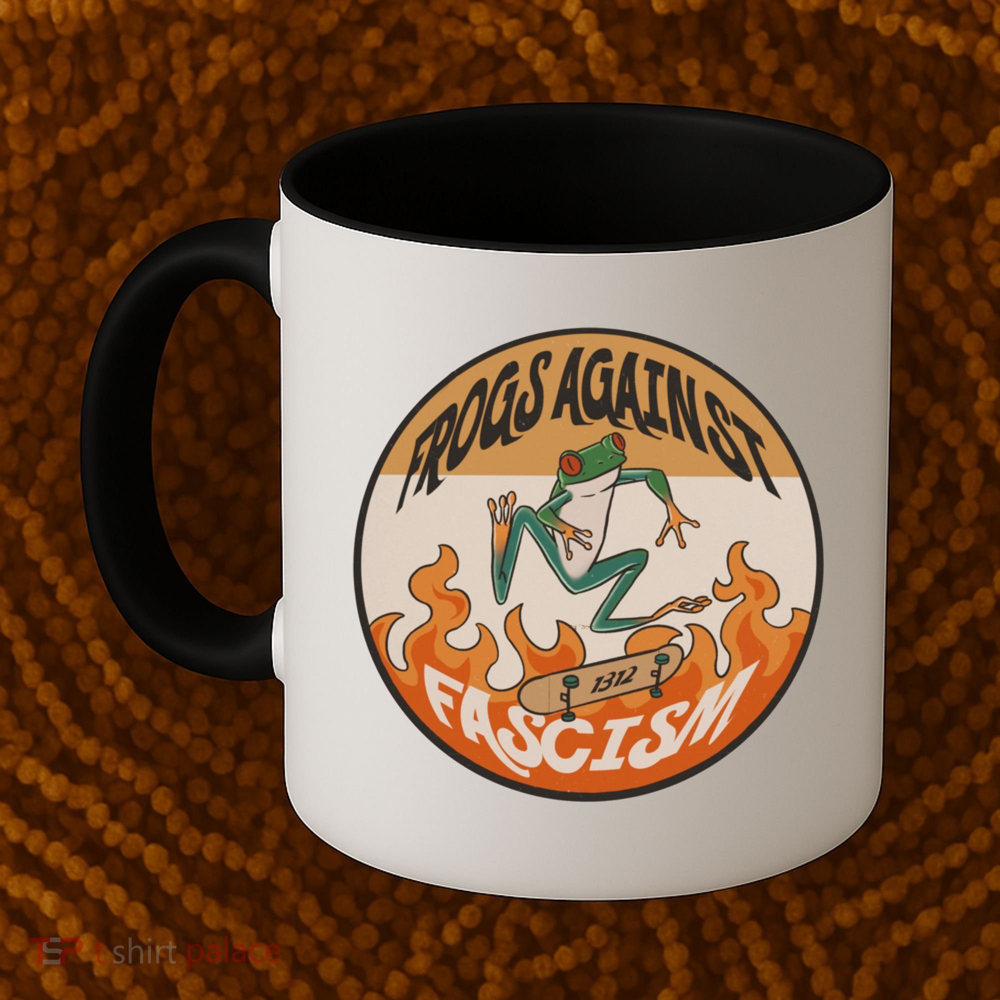 Frogs Against Fascism Coffee Mug