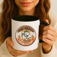 Frogs Against Fascism Coffee Mug thumb 3