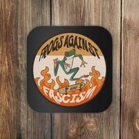 Frogs Against Fascism Coaster thumb 0
