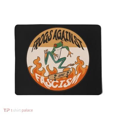 Frogs Against Fascism Mousepad