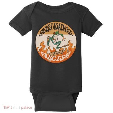 Frogs Against Fascism Baby Bodysuit