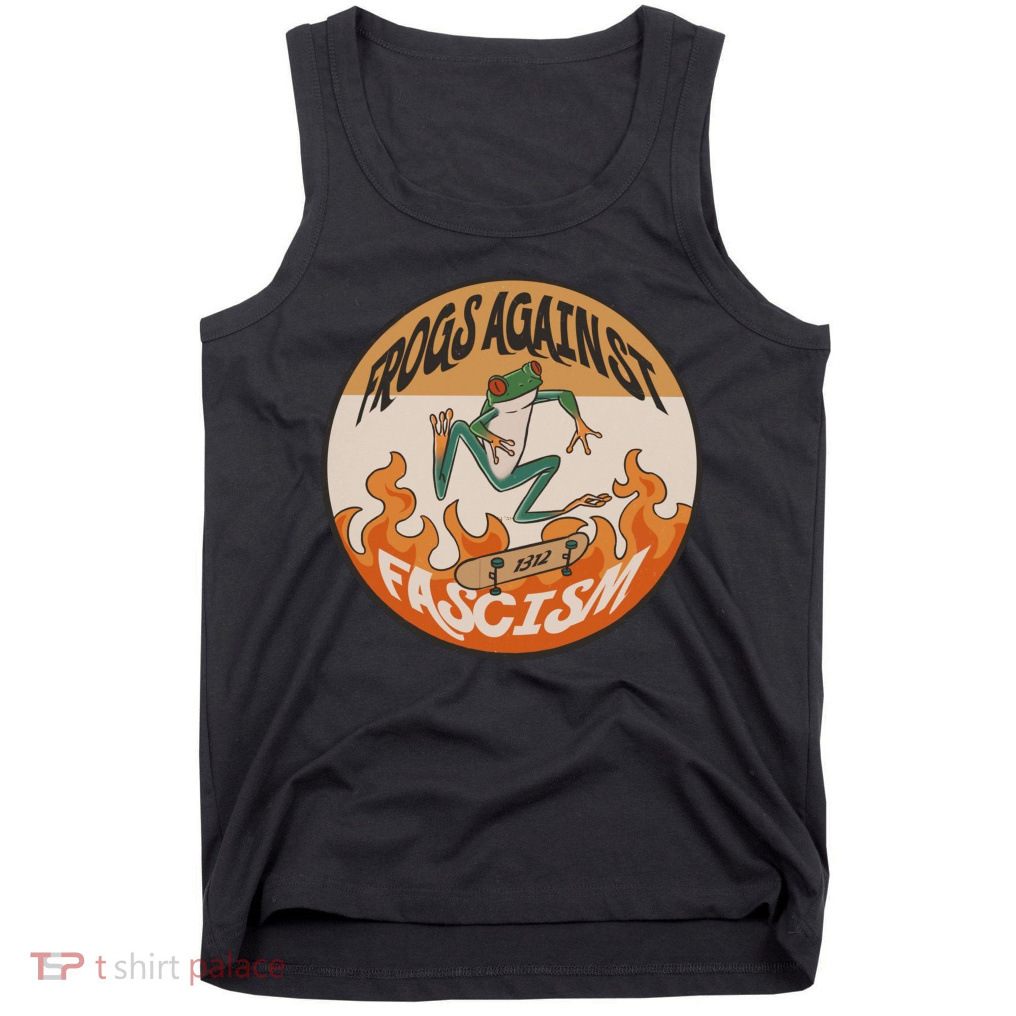 Frogs Against Fascism Tank Top