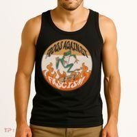 Frogs Against Fascism Tank Top thumb 3
