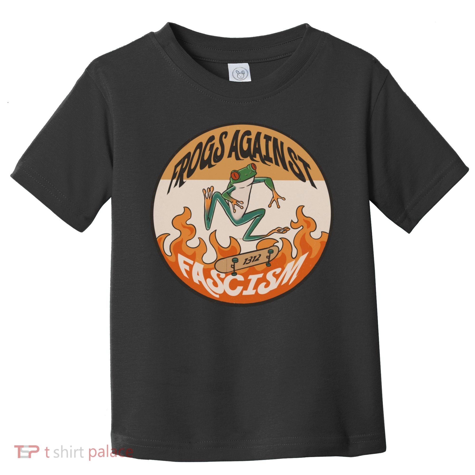 Frogs Against Fascism Toddler T-Shirt