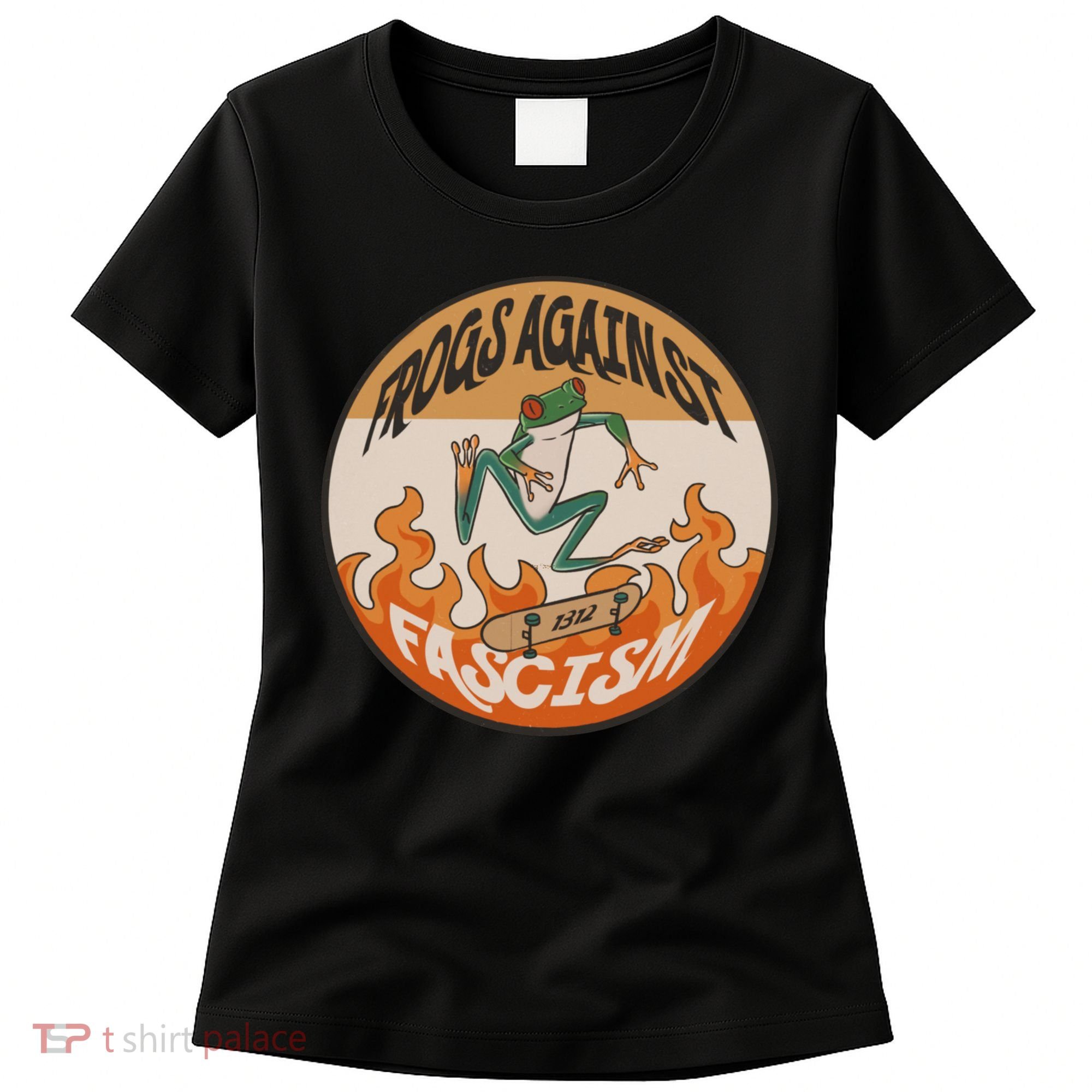 Frogs Against Fascism Women's T-Shirt
