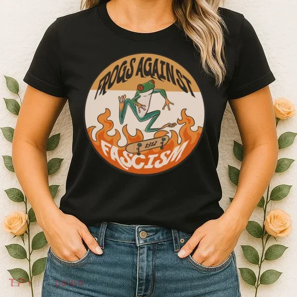 Frogs Against Fascism Women's T-Shirt