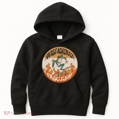 Frogs Against Fascism Kids Hoodie