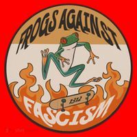 Frogs Against Fascism Santa Hat thumb 1