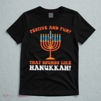 festive and fun that sounds like Hanukah Festival T-Shirt thumb 5