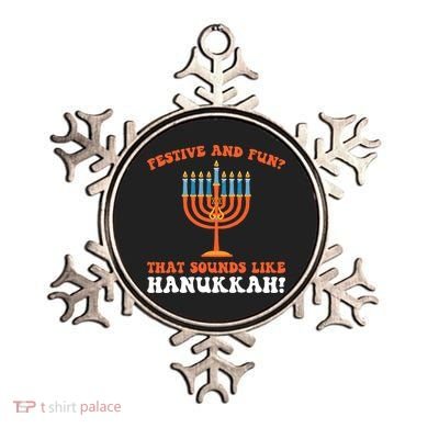 festive and fun that sounds like Hanukah Festival Ornament