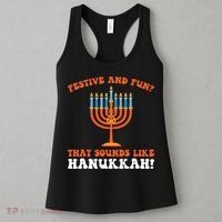 festive and fun that sounds like Hanukah Festival Women's Tank Top thumb 3
