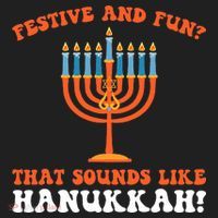 festive and fun that sounds like Hanukah Festival Hat thumb 2