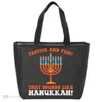 festive and fun that sounds like Hanukah Festival Tote Bag thumb 0