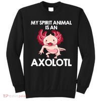 Funny Axolotl For   Spirit Animal Biology Zookeeper  Sweatshirt thumb 0