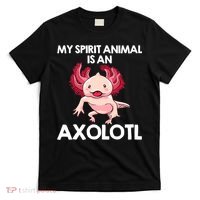 Funny Axolotl For   Spirit Animal Biology Zookeeper  T-Shirt thumb 0