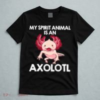 Funny Axolotl For   Spirit Animal Biology Zookeeper  T-Shirt thumb 5