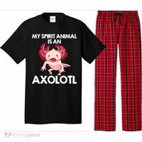 Funny Axolotl For   Spirit Animal Biology Zookeeper  Pajama Set thumb 0