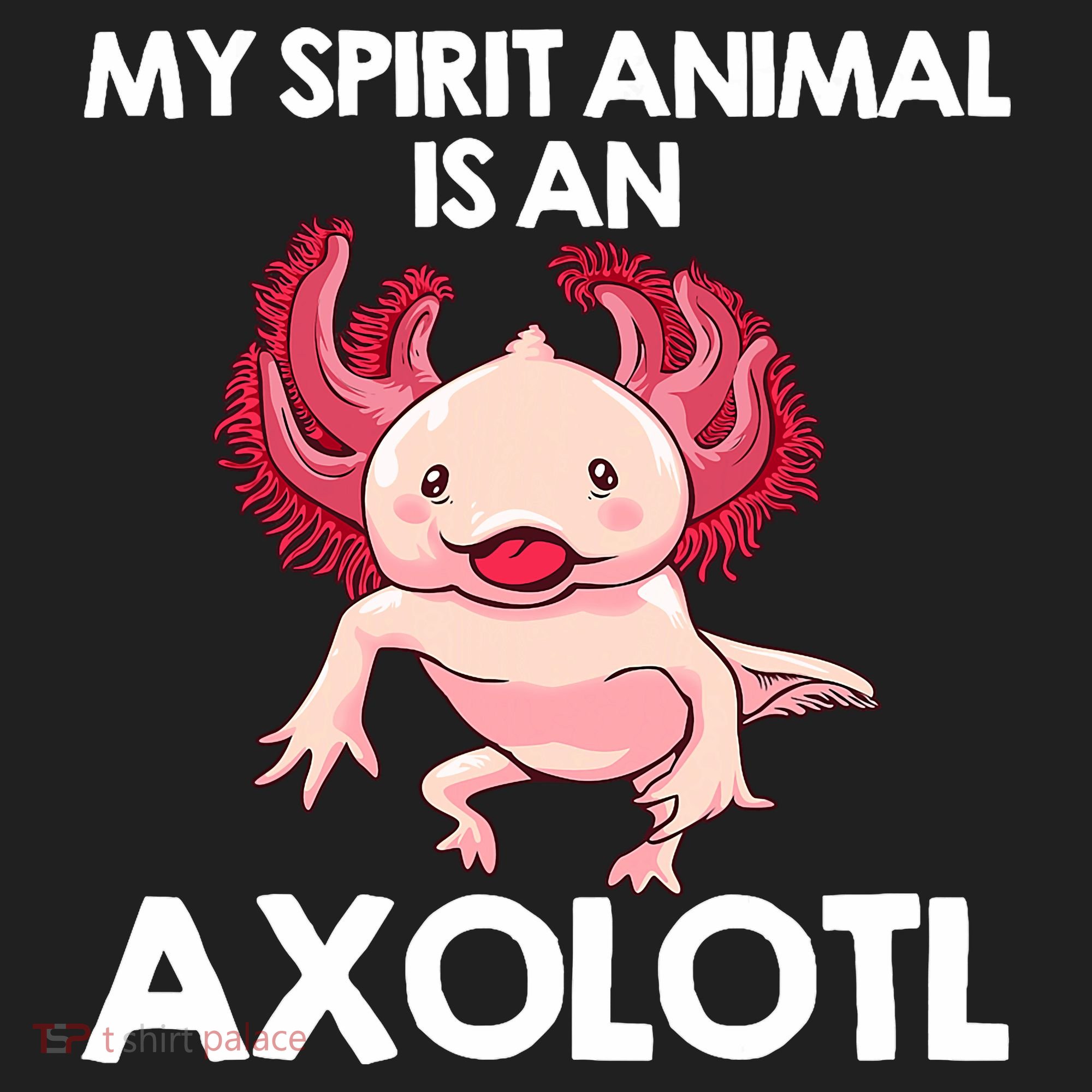 Funny Axolotl For   Spirit Animal Biology Zookeeper  Hat