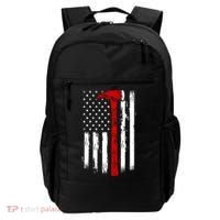 Fire Ax Fire Departt Firefighter American Axe Flag Gift Backpack thumb 0