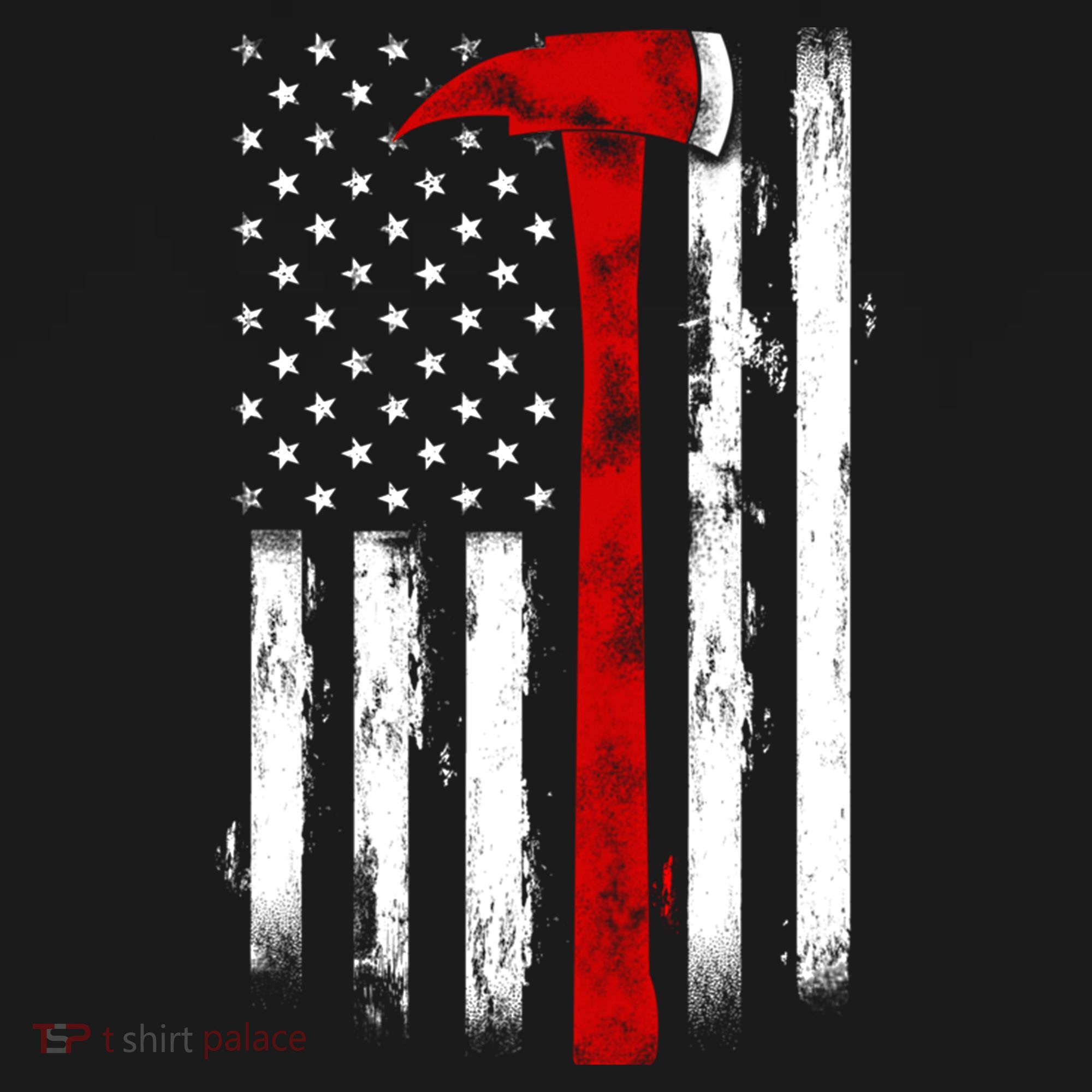 Fire Ax Fire Departt Firefighter American Axe Flag Gift Bucket Hat