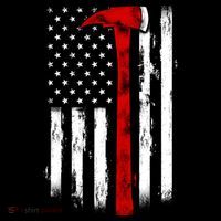 Fire Ax Fire Departt Firefighter American Axe Flag Gift Coffee Mug thumb 5