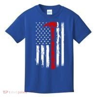 Fire Ax Fire Departt Firefighter American Axe Flag Gift Kids T-Shirt thumb 0
