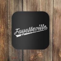 Fayetteville Arkansas Coaster thumb 0