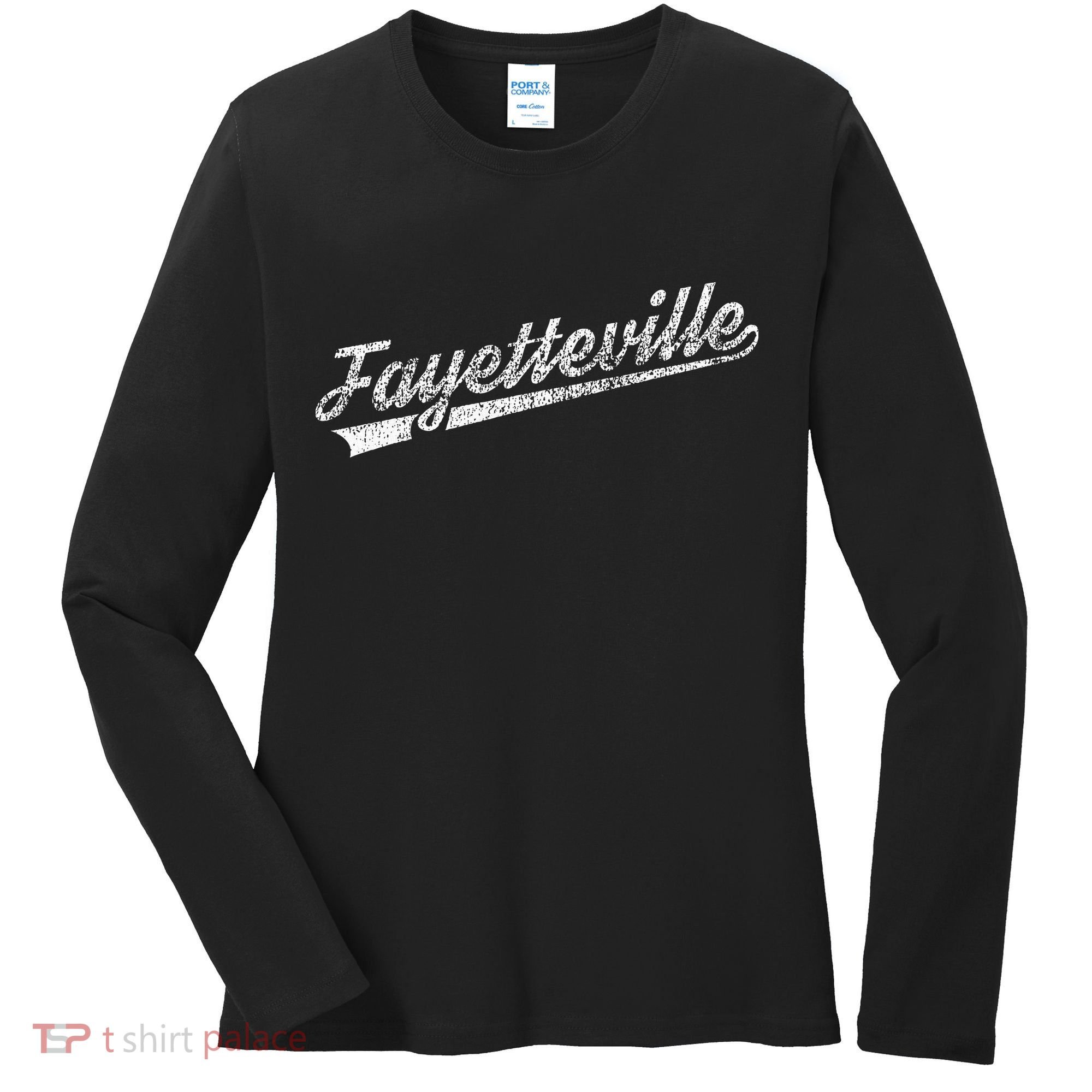Fayetteville Arkansas Women's Long Sleeve Shirt
