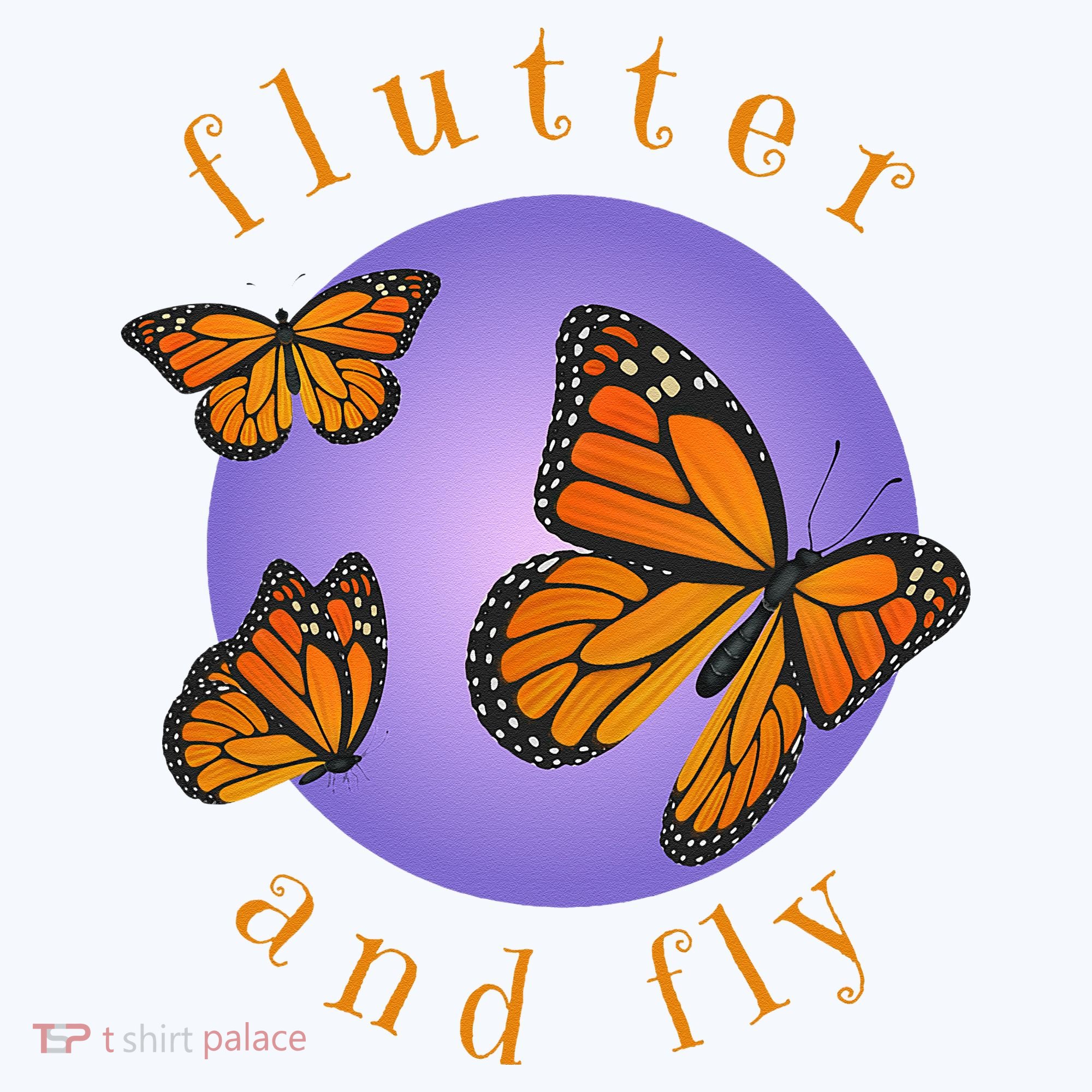 Flutter And Fly Apparel Monarch Butterflies On Glowing Moon Hat