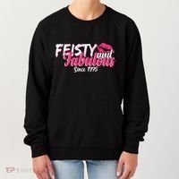 Feisty And Fabulous Since 1975 50th Birthday Women's Sweatshirt thumb 0
