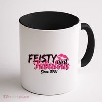 Feisty And Fabulous Since 1975 50th Birthday Coffee Mug thumb 1