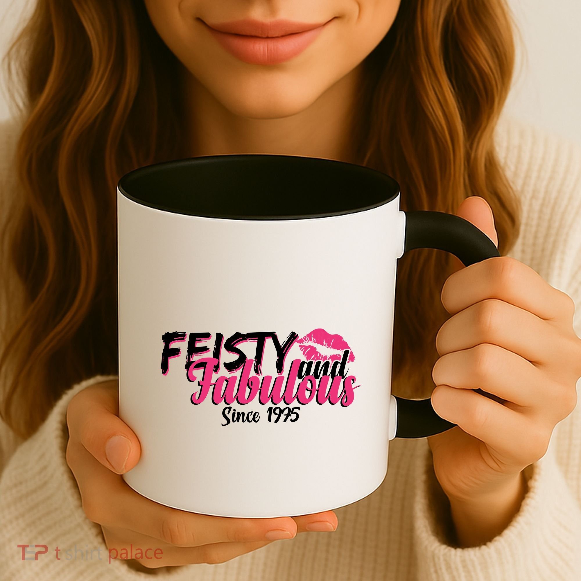 Feisty And Fabulous Since 1975 50th Birthday Coffee Mug