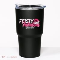 Feisty And Fabulous Since 1975 50th Birthday Tumbler thumb 0