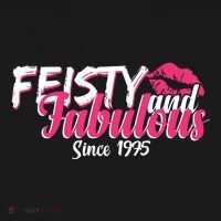 Feisty And Fabulous Since 1975 50th Birthday Tall Sweatshirt thumb 2