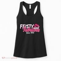 Feisty And Fabulous Since 1975 50th Birthday Women's Tank Top thumb 0