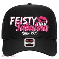 Feisty And Fabulous Since 1975 50th Birthday Hat thumb 0
