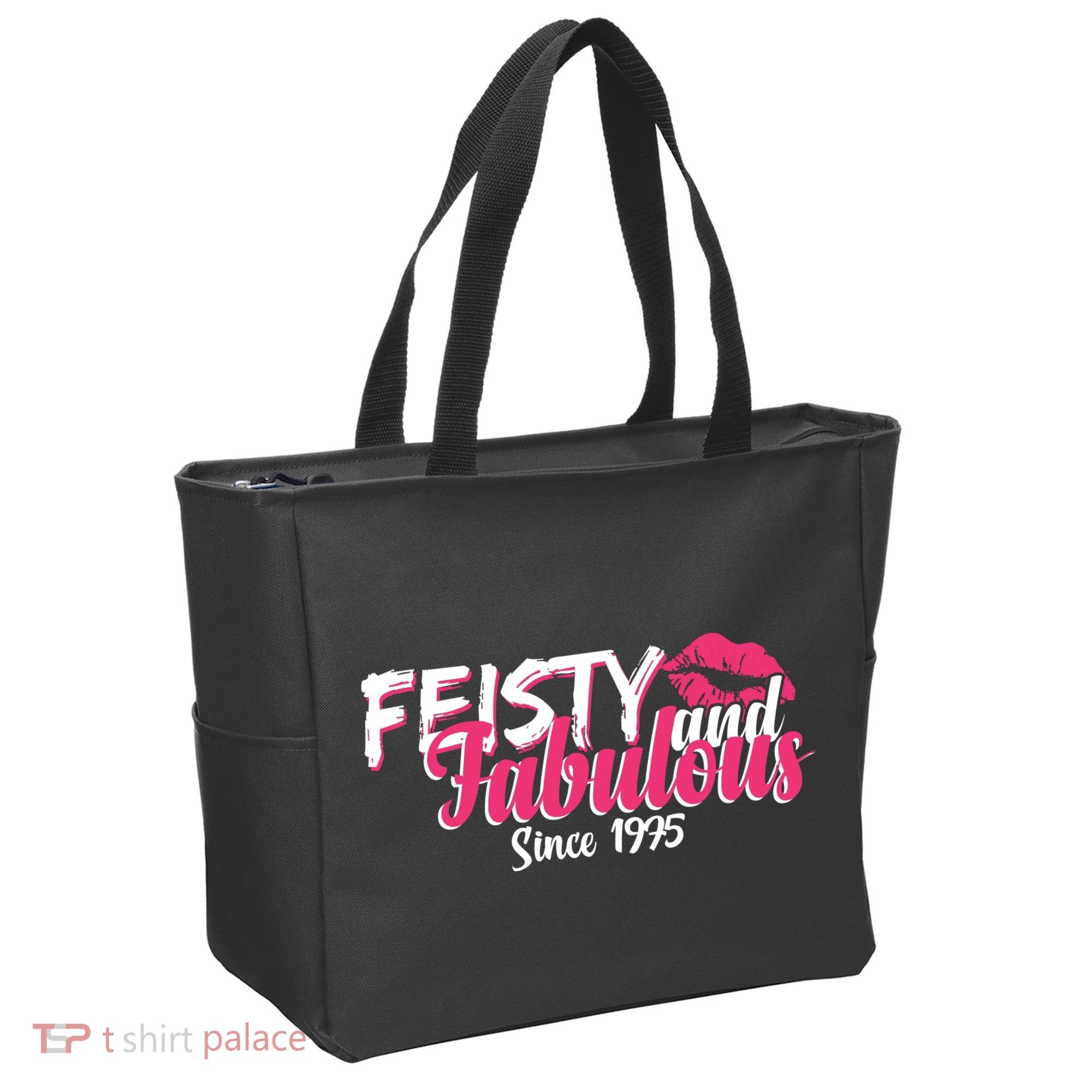 Feisty And Fabulous Since 1975 50th Birthday Tote Bag