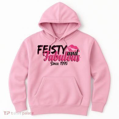 Feisty And Fabulous Since 1975 50th Birthday Hoodie