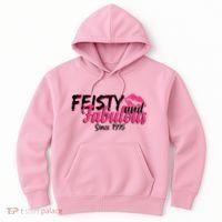 Feisty And Fabulous Since 1975 50th Birthday Hoodie thumb 0