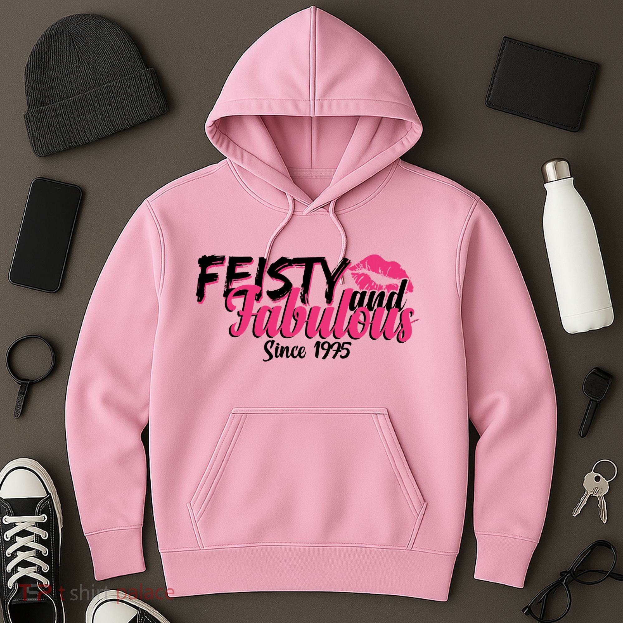 Feisty And Fabulous Since 1975 50th Birthday Hoodie