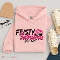 Feisty And Fabulous Since 1975 50th Birthday Hoodie thumb 4